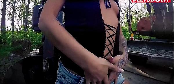 trendsBMS BUS - Lullu Gun - Sexy German Teen Rough Sex On The Bus With An Old Perv Man